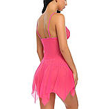 Спокусливий пеньюар-розлітайка - малиновий M (4000473328982), фото 3