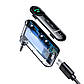 Bluetooth Ресівер Адаптер для автомобіля BASEUS Bluetooth Qiyin AUX (Hands Free). Black, фото 3