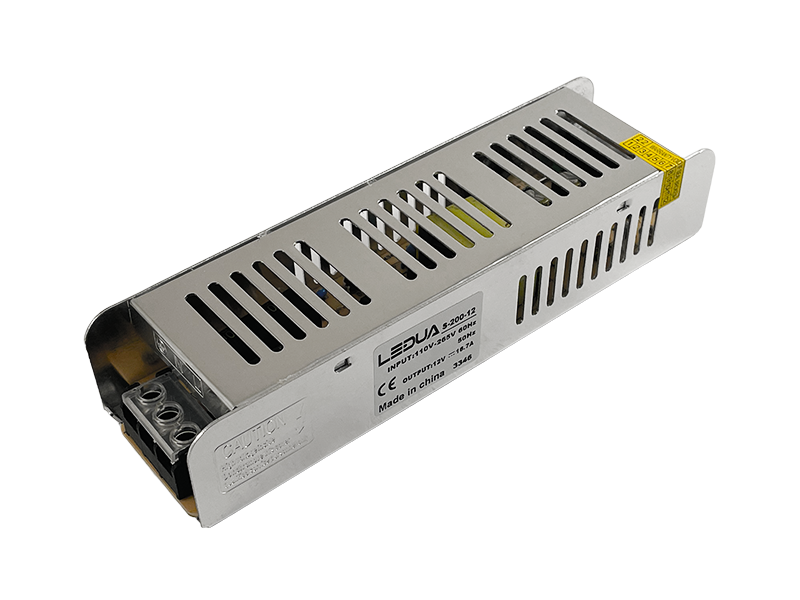 Блок живлення 200W-IP20 12V long 2 роки гарантії LEDUA