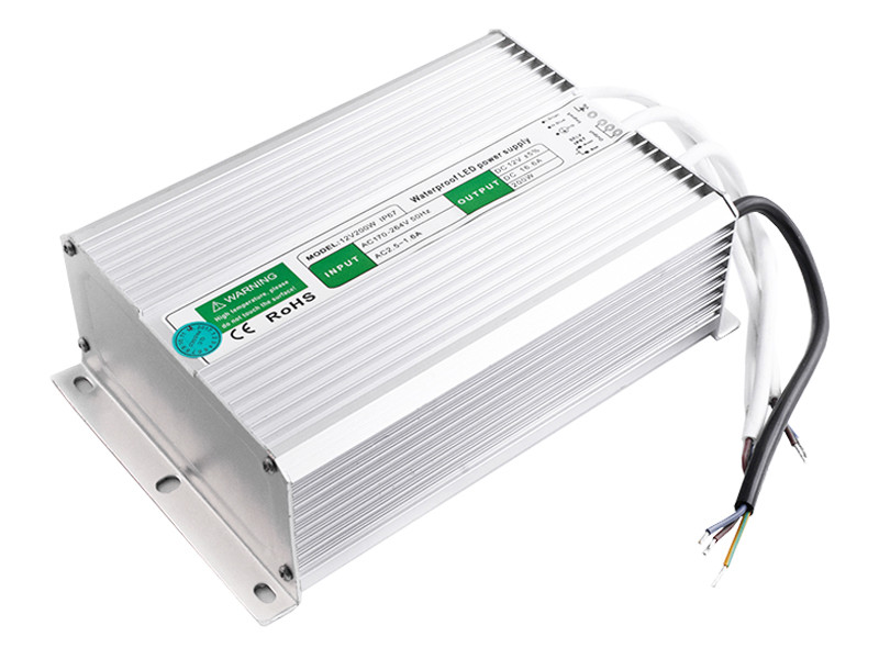 Блок живлення 200W-IP67 metal 12V