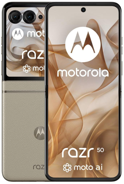 Смартфон Motorola Razr 50 8/256GB Beach Sand UA UCRF