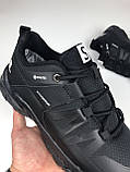 Чоловічі непромокаючі термо кросівки Salomon Gore-Tex, чоловічі чорні спортивні термо кросівки Саломон, фото 5