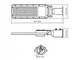 Світильник на стовп 50W IP65 5500Lm 5000K 220V (VL-SLE17-0505) VIDEX, фото 9