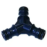 Трійник пластиковий, 3/4", 1/2" Technics (72-431)