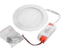 Світильник світлодіодний врізний DownLight круглий S01011.3 D180 15w 4200k