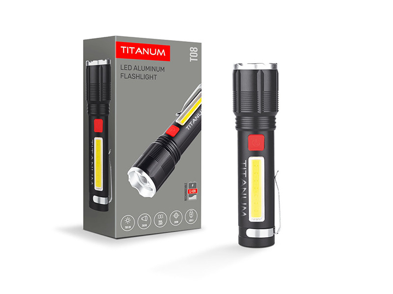 Портативний світлодіодний ліхтарик TITANUM TLF-T08 700Lm 6500K