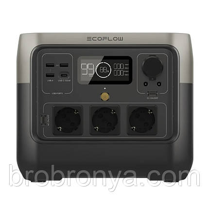 Портативна зарядна станція EcoFlow RIVER 2 Pro 768Wh, 800W, фото 1