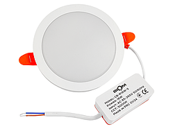 Світильник світлодіодний круглий врізний 18Вт 5000К (CB-R18W-5) Biom