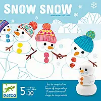 Настільна гра Djeco Snow Snow DJ08492 (Джеко Сніг Сніг), від 3 років