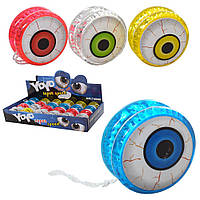 Йо-йо 5,5см, око, (мікс кольорів) світло, /12/288/24шт в кор