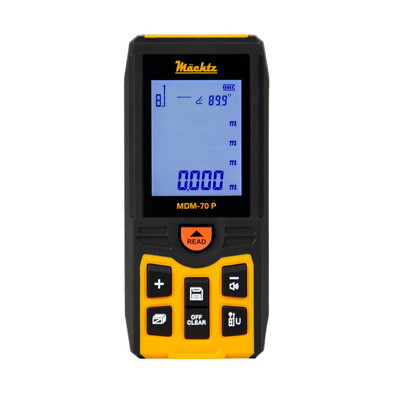 Лазерний далекомір з цифровим кутоміром Machtz MDM-70 P, рулетка, фото 1