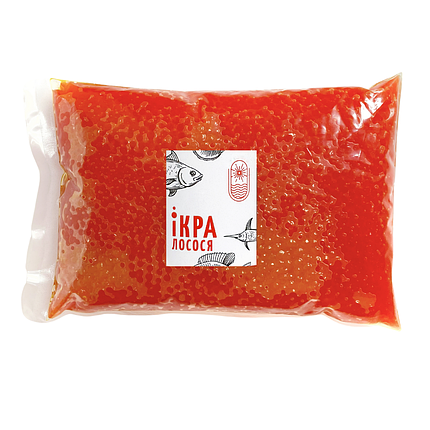 Ікра імітована преміум «Лосось» 1кг Вомонд, фото 2