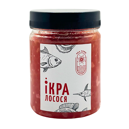 Ікра преміум «Лосось» 250г, фото 1