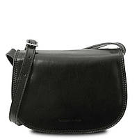 Жіноча шкіряна сумка Tuscany Leather Isabella TL9031 (Чорний)