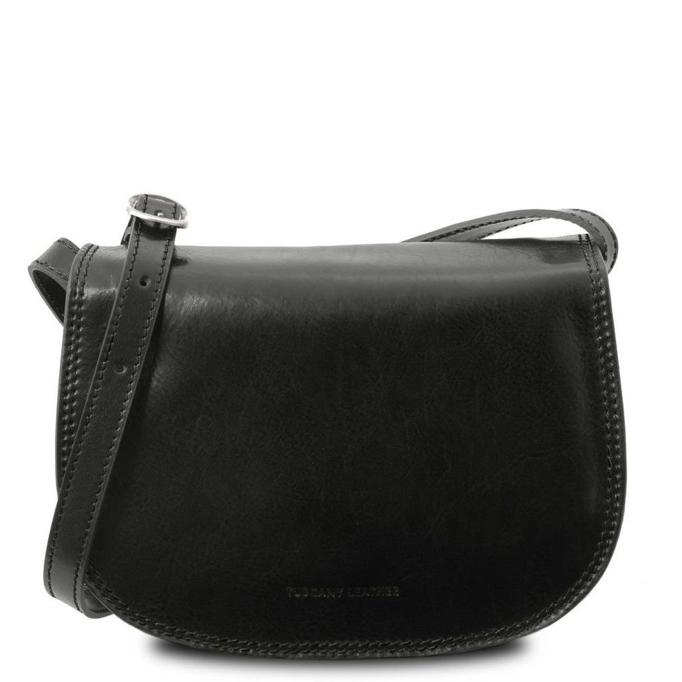 Жіноча шкіряна сумка Tuscany Leather Isabella TL9031 (Чорний)