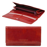 Ексклюзивний шкіряний гаманець жіночий Tuscany Leather TL140787 (Червоний)