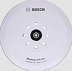Шліфувальна тарілка Bosch Medium (жорстка), 215 мм, 8 отворів, фото 3
