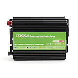 Перетворювач напруги для дому 12-220 V 500 W Tossa TAU500L з функцією UPS, фото 2