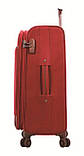 Валіза Snowball велика L екошкіра червона 79х46х28(+5)см/107л/4кг, фото 3