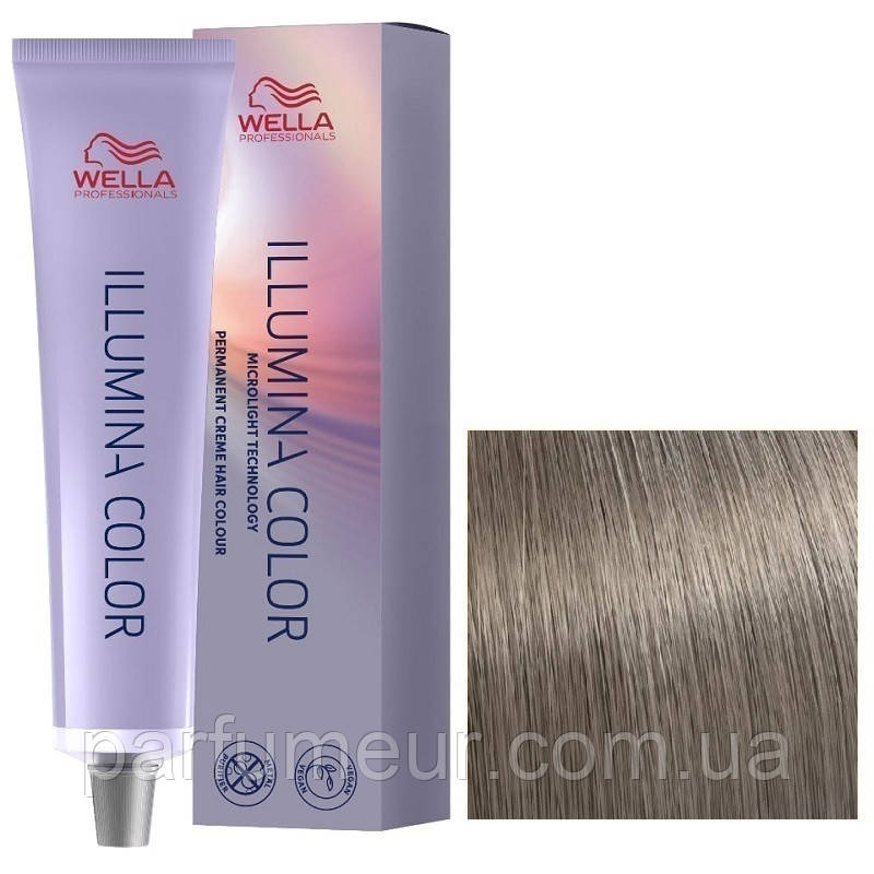 Wella Illumina Color Крем-фарба для волосся 8/69 Світлий блондин фіолетовий сандре 60 мл, фото 1