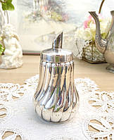 Посріблений шейкер для цукру, сріблення по латуні, Німеччина, вінтаж