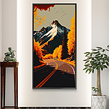 Картина за номерами Art Craft Осінній спокій 11025-AC 40х80 см, фото 2