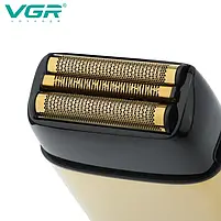 Комбо-набір для стрижки, тример та електробритва Resuxi Set Gold (S11-GO+V-356-Go), фото 7