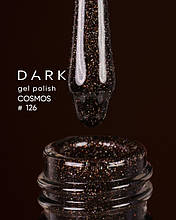 Dark gel polish (Cosmos) 126, 6 ml