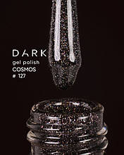 Dark gel polish (Cosmos) 127, 6 ml