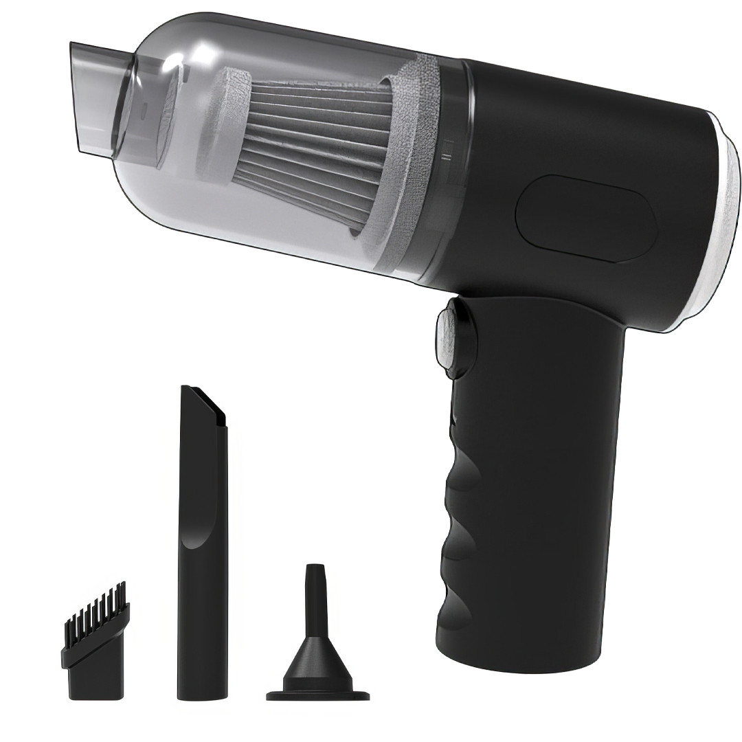 Бездротовий акумуляторний пилосос ручний 3 в 1 Vacuum Cleaner AS-228 Пилосос для автомобіля та будинку, фото 1