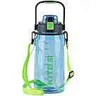 Пляшка для води Kite 1500 мл Синя K24-1202-1, фото 2