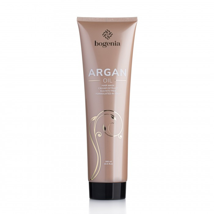 Маска для волосся Bogenia Argan Oil & Caviar Extract