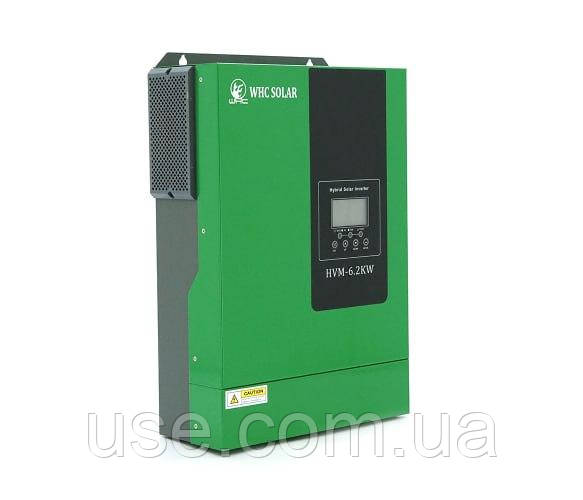 Інвертор для СЕС 6200Вт, 48V, Вольт, 6,2 кВт, Вт, АКБ, гібридне ДБЖ, однофазний інвертор