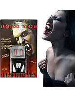 Карнавальні ікла Вампіра з капсулами театральної крові