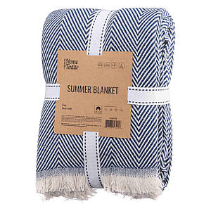 Плед Ardesto Summer 140х190см 100% бавовна синій (ART0915SB)