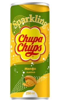 Chupa Chups Sparkling Mango 250ml 1/12, фото 1