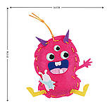 Набір для творчості, шиття брелока "Монстри", 2 рівень, фото 6