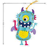 Набір для творчості, шиття брелока "Монстри", 2 рівень, фото 8