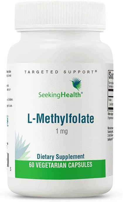 Seeking Health L-5-MTHF / Метилфолат вітамін Б9 1700 мкг 60 капсул