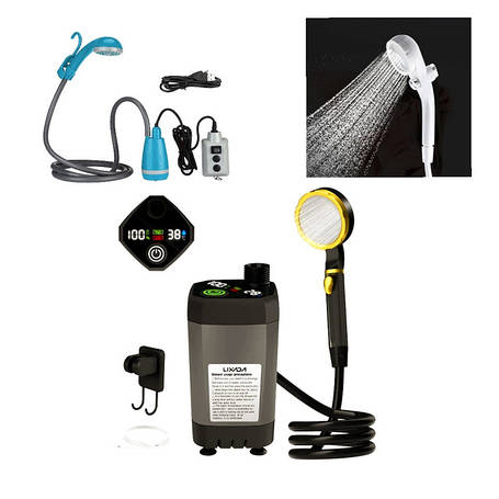 ПОРТАТИВНИЙ ДУШ З НАСОСОМ, АВТОМОБІЛЬНИЙ, ПЕРЕНОСНИЙ