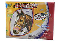Мозаика пластиковая "Лошадка, Собачка" в коробке (33*26,5 см.)