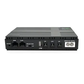 Блок безперебійного живлення UPS-18W 12000 mAh 18Вт 5В, 9В, 12В для роутерів та комутаторів