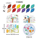 Набір для творчості, воскові олівці "Чотири пори року", 12 кольорів, фото 5