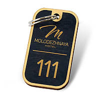 Металеві номери для гардероба та вішалок