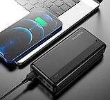 Повербанки для ноутбуків Powerbank borofone bj24a 20000 mah 74 Wh з двома usb-портами для заряджання ґаджетів, фото 6