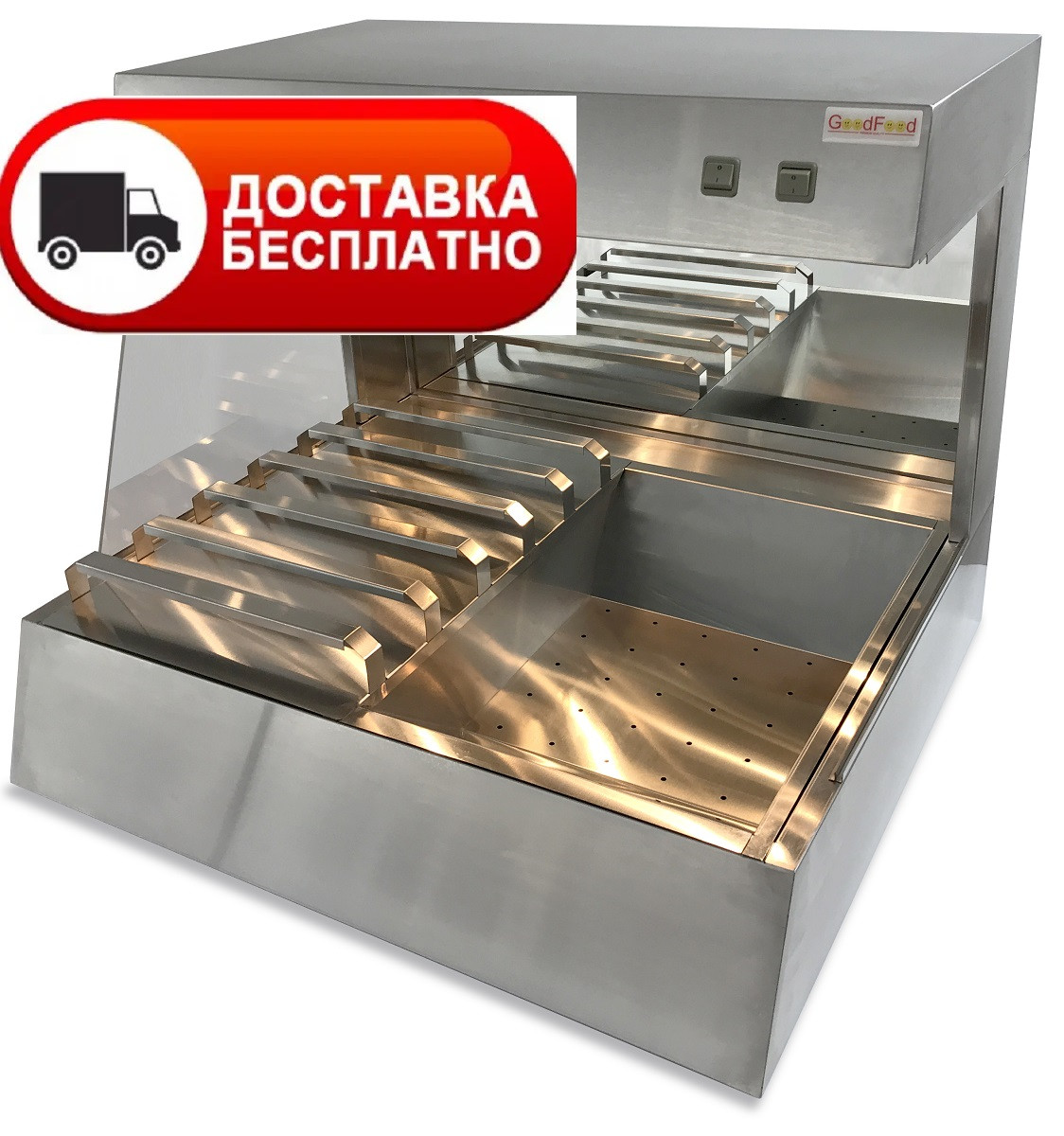 GoodFood Апарат для підігріву чіпсів CW80S, фото 1