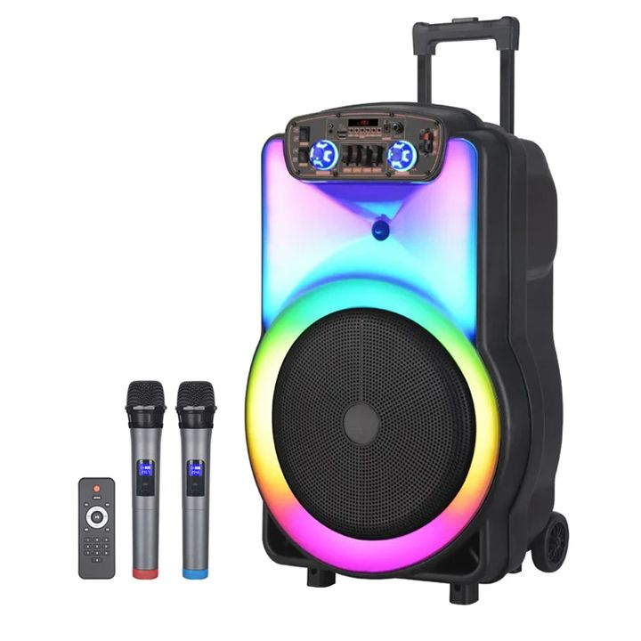 Акустична Bluetooth колонка NDR-Y15 40Вт 15 дюймів з мікрофоном