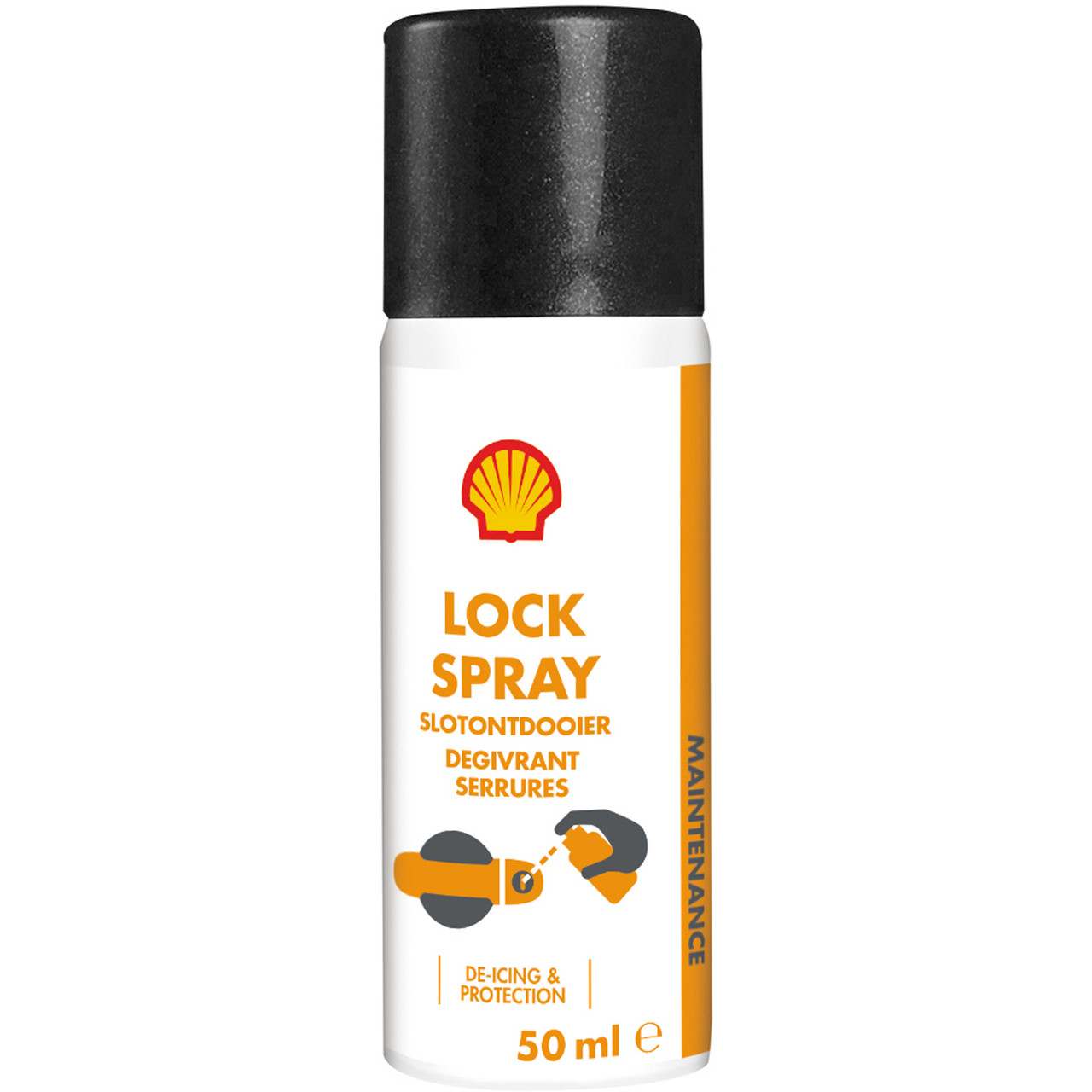 Розморожувач замків Shell Lock Spray 50 мл
