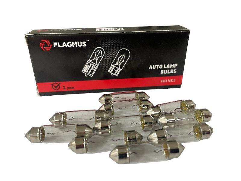 Лампа розжарювання C5W 24V 5W 35MM (Flagmus)