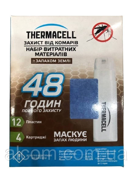 Картридж Thermacell E-4 Repellent Refills — Earth Scent 48 год.